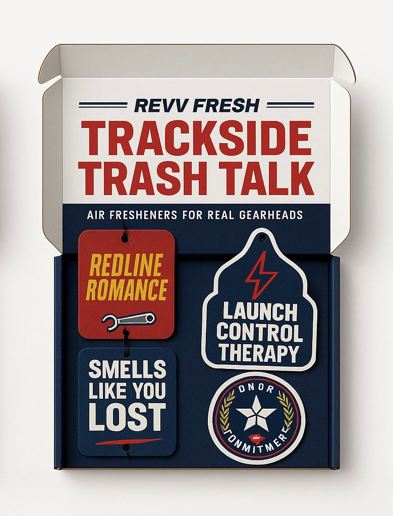 funny gearhead air freshener design from RevvFresh